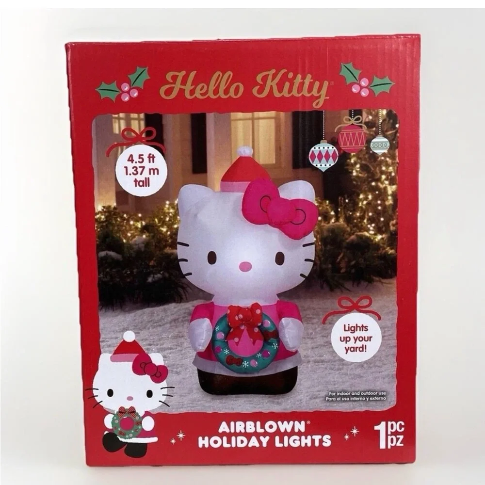 Hello Kitty Holiday Inflatable - Picture 4 of 4